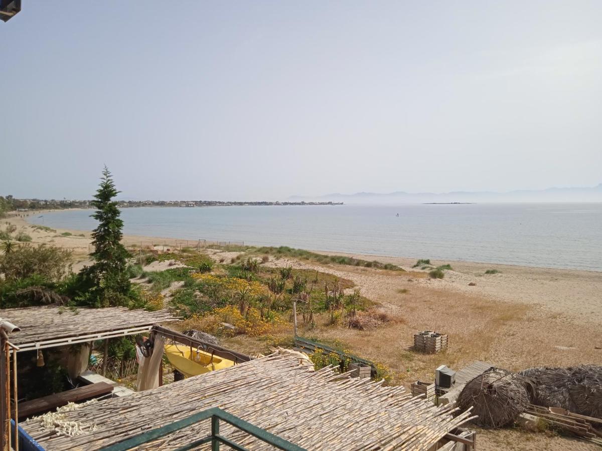 Apartment On The Beach Артемида Екстериор снимка